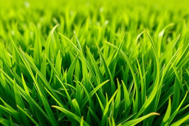 Fertilizing example by In & Out Landscaping